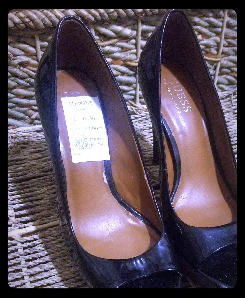 Guess by Marciano peep toe heels
